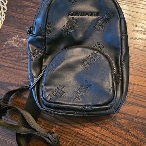 Kendall & Kylie Black Crossbody Sling Bag